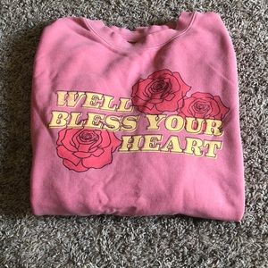 LIVING FULLY BLESS YOUR HEART CREWNECK